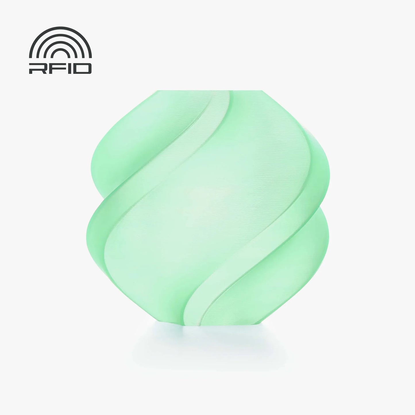 Filament Bambu Pla Translucent Light Jade 13510 1.75 1kg With Spool