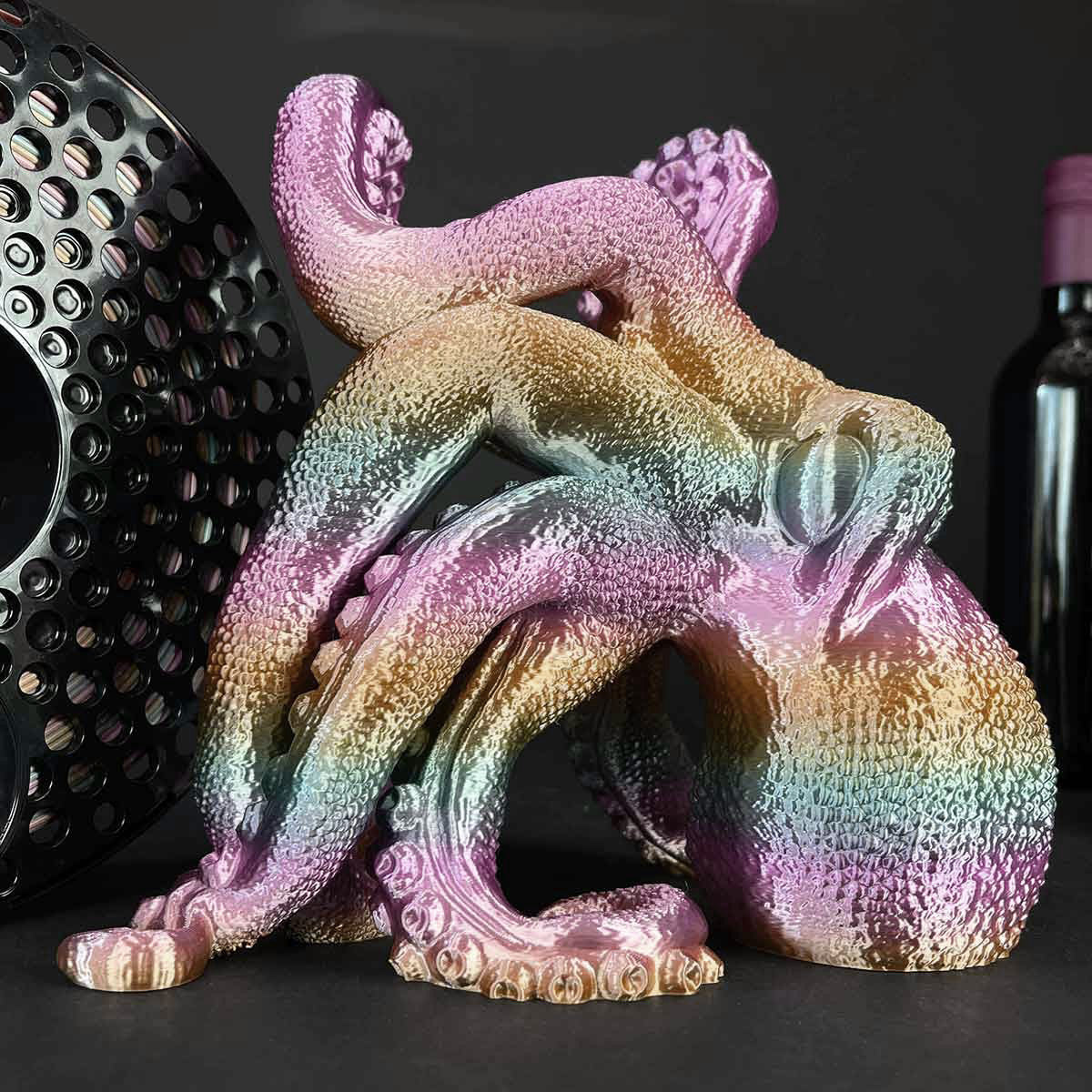 Azurefilm Silk Pla 1.75 Rainbow Tropicana 1kg Refill