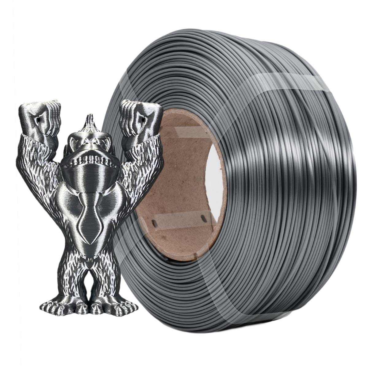 Azurefilm Silk Pla 1.75 1kg Graphite Refill