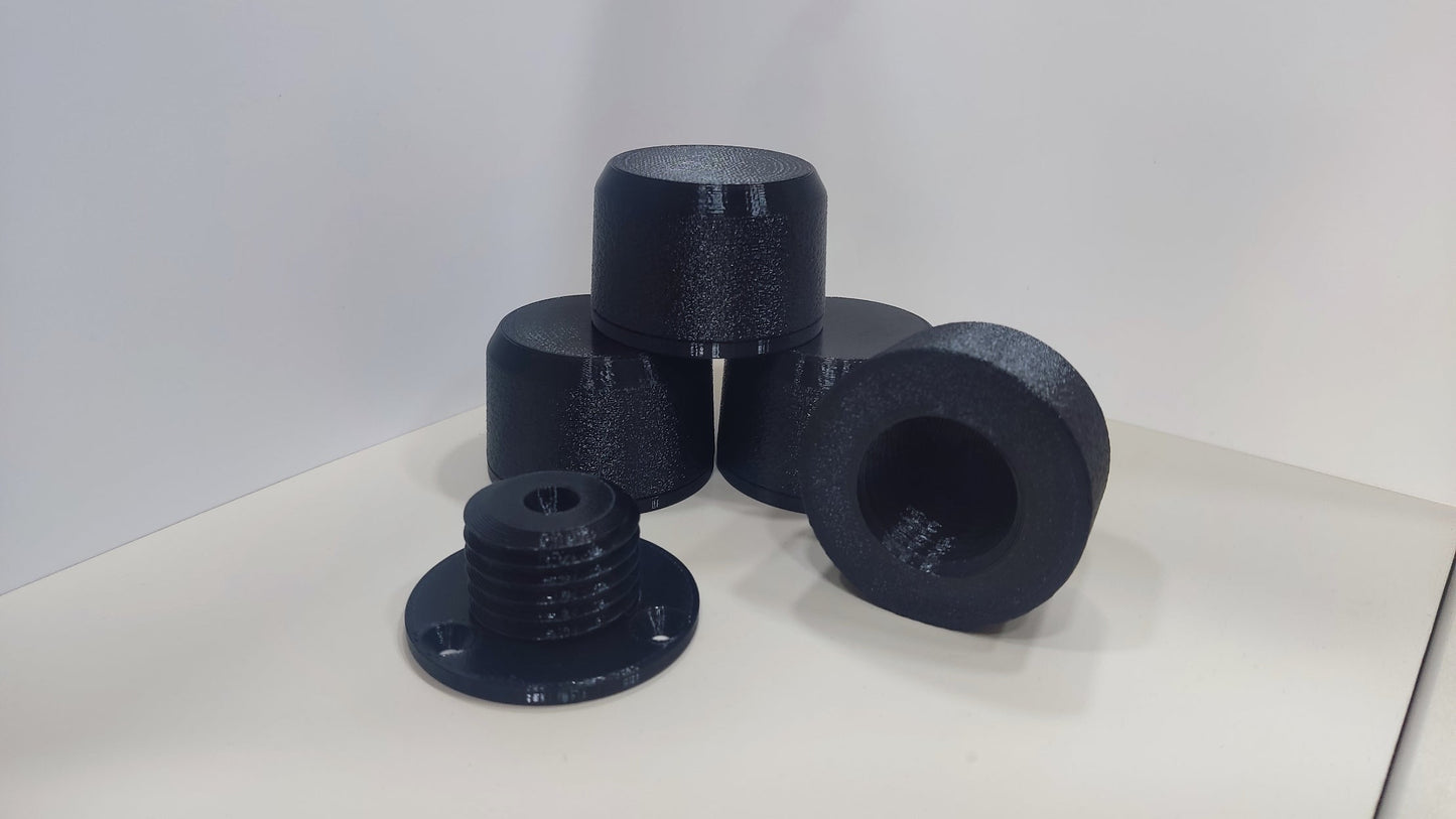 Ρυθμιζόμενο ποδαράκι επίπλου 60Χ40 (Black)