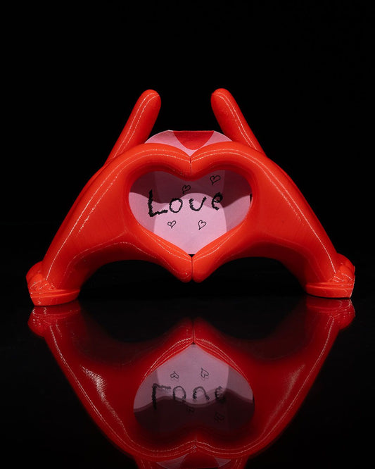 Heart Hands Phone Holder (Red)