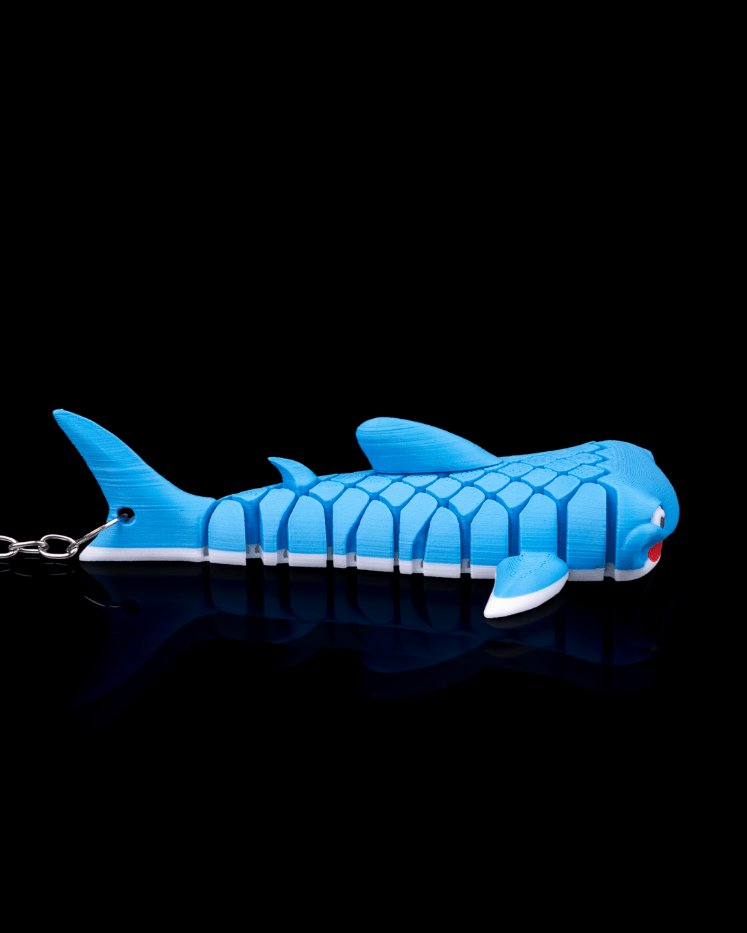 Mark, the Whale Shark keychain (Blue)