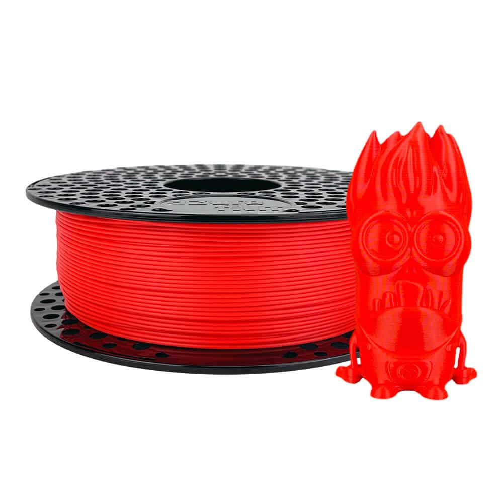 Azurefilm Pla Neon 1.75 1kg Red with spool