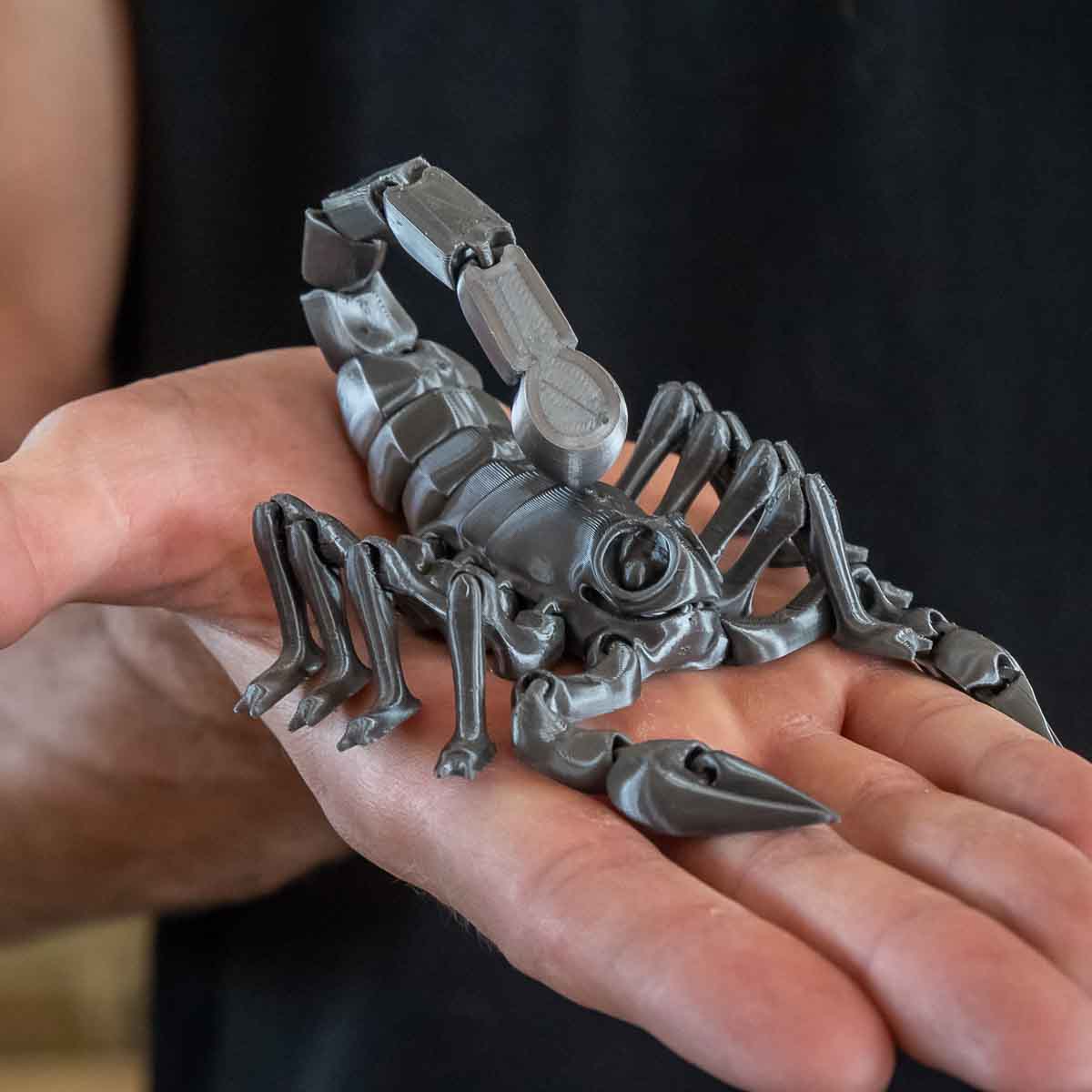 Azurefilm Silk Pla 1.75 1kg Graphite Refill