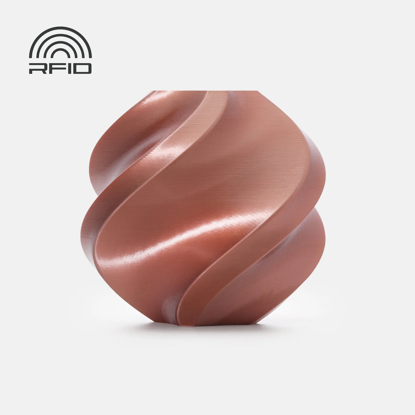 Filament Bambu Pla Silk+ Rose Gold 13206 1.75 1kg With Spool