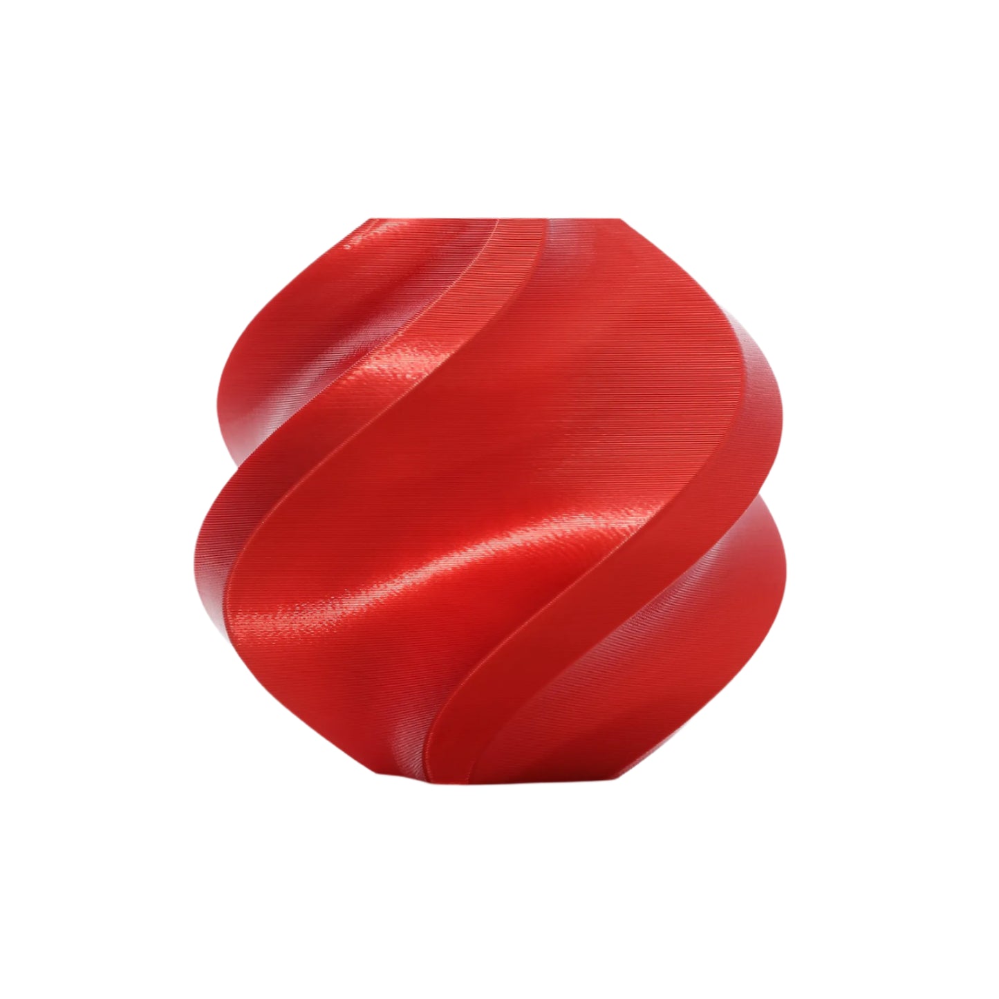 Filament Bambu Pla Silk+ Candy Red 13205 1.75 1kg With Spool