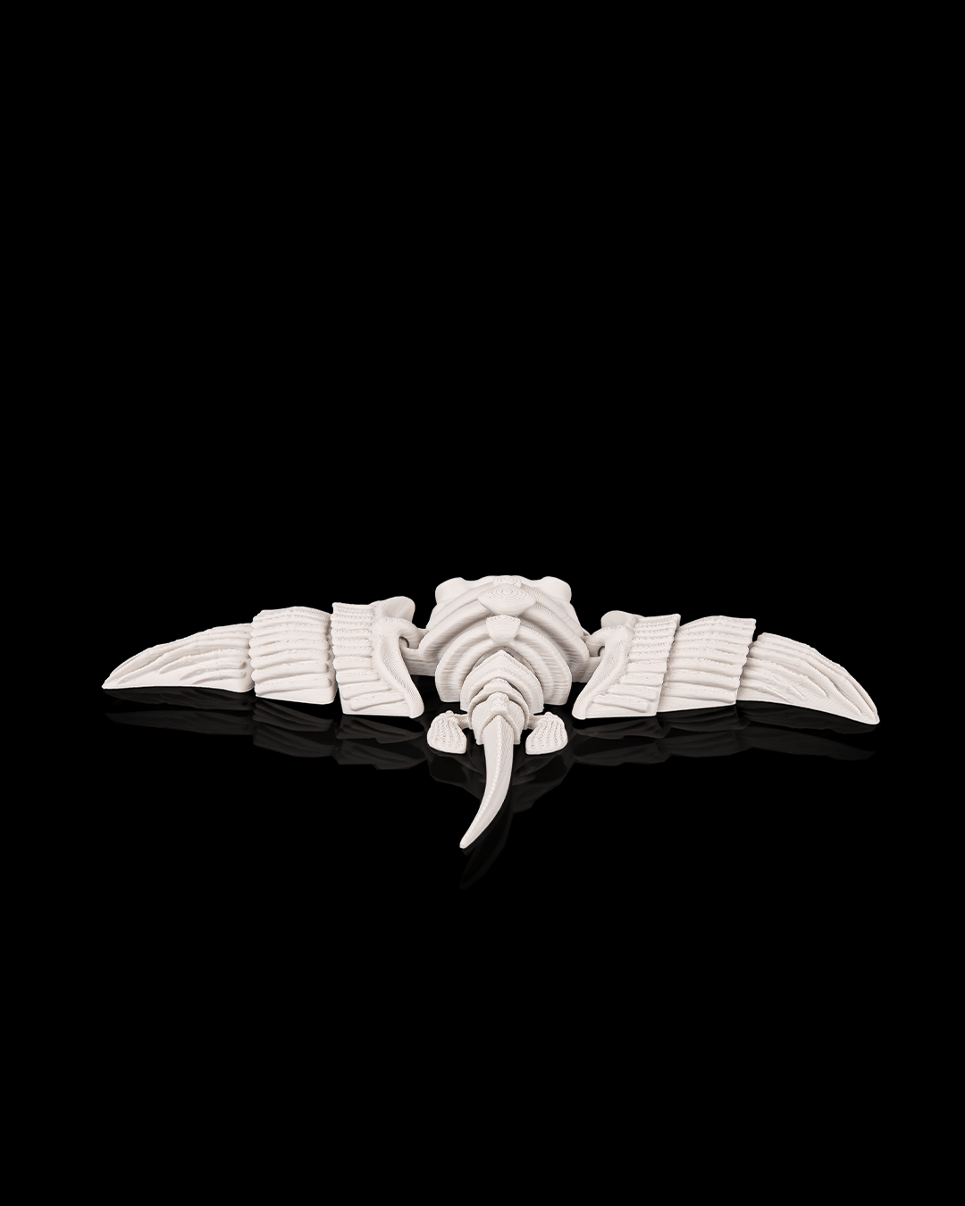 Skeleton Manta Ray (Bone White)
