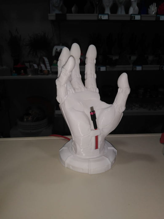 Android Hand Phone Holder White
