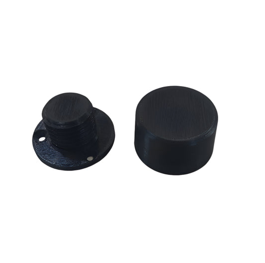 Ρυθμιζόμενο ποδαράκι επίπλου 50Χ30 (Black)