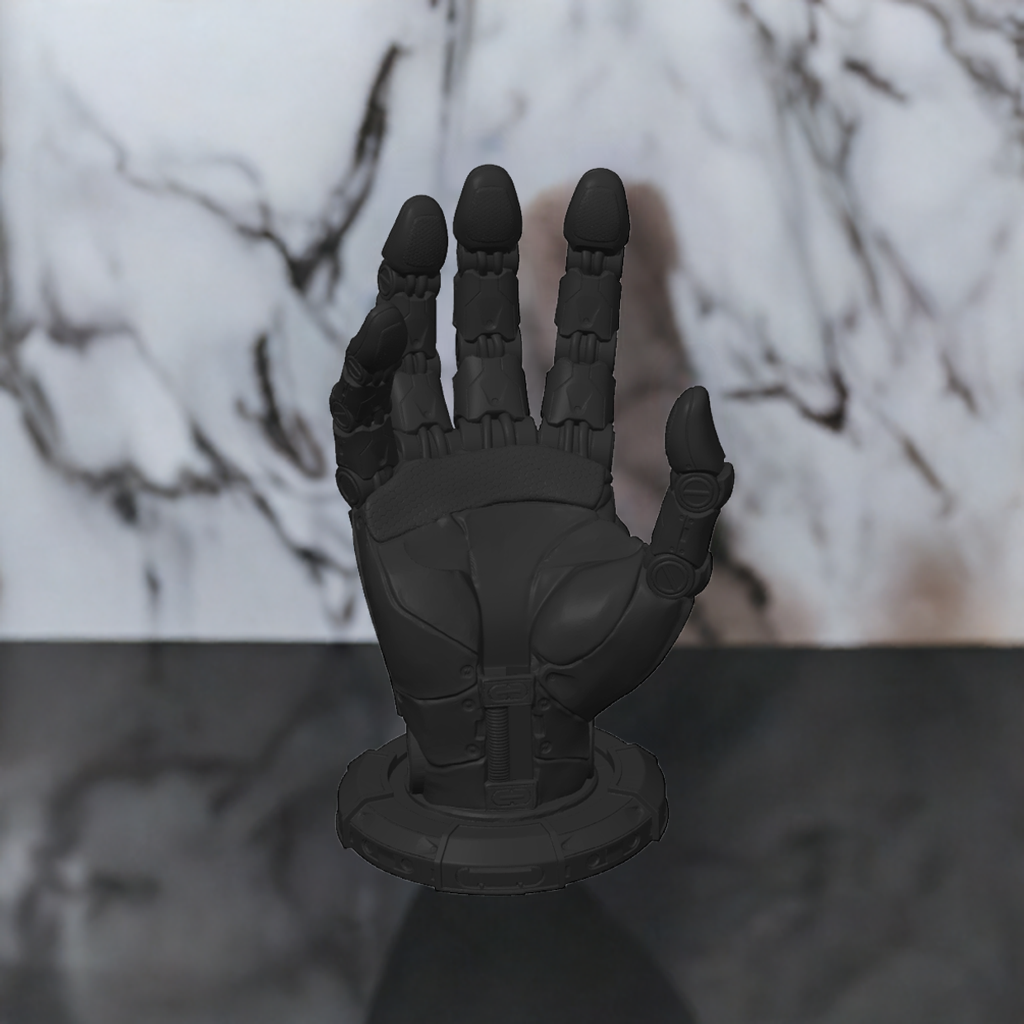 Android Hand Phone Holder Black