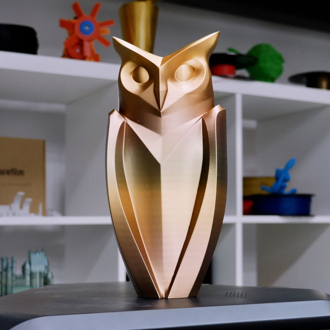 Azurefilm Silk Pla 1.75 Rainbow Amber 1kg Refill