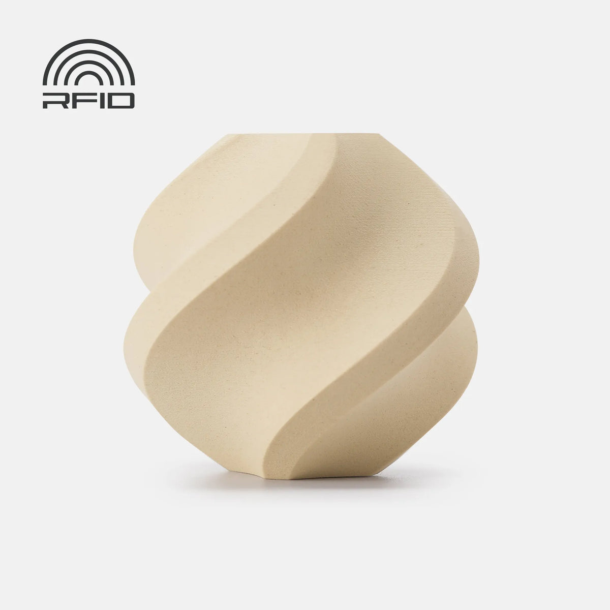 Bambu PLA Wood Filament White Oak 13106 With Spool