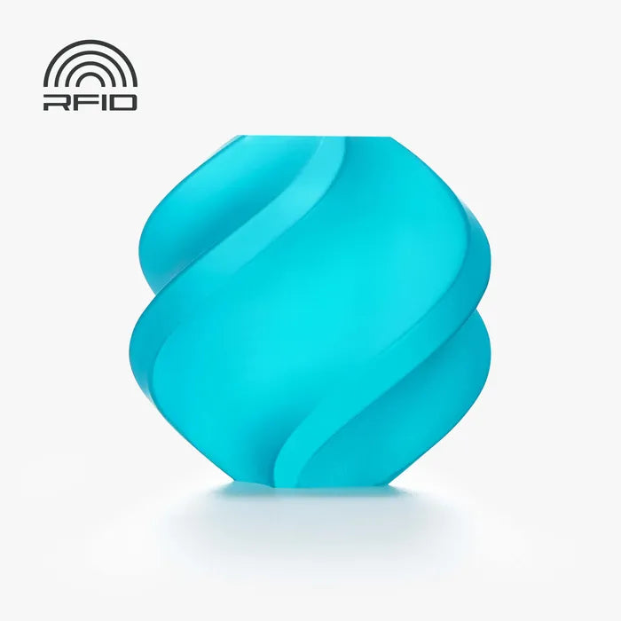 Filament Bambu Pla Translucent Teal 13612 1.75 1kg With Spool