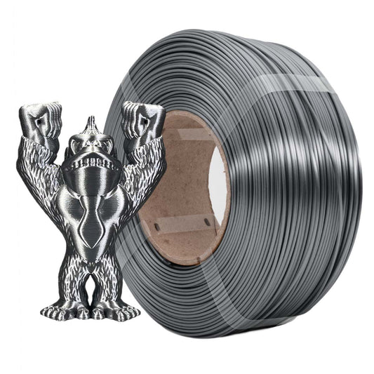 Azurefilm Silk Pla 1.75 1kg Graphite Refill
