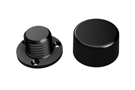 Adjustable furniture leg 60X40 (Black)