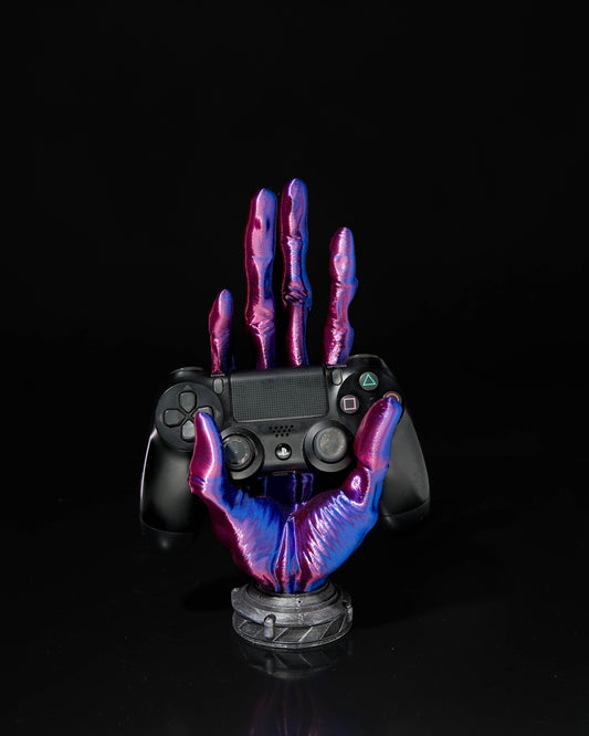 6-Finger Alien Hand Controller Holder (Blue-Purple)