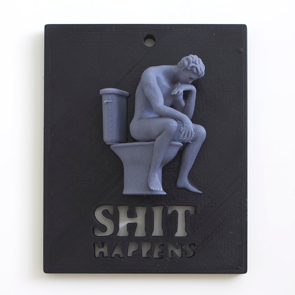 Shit Happens (Black-Marble)