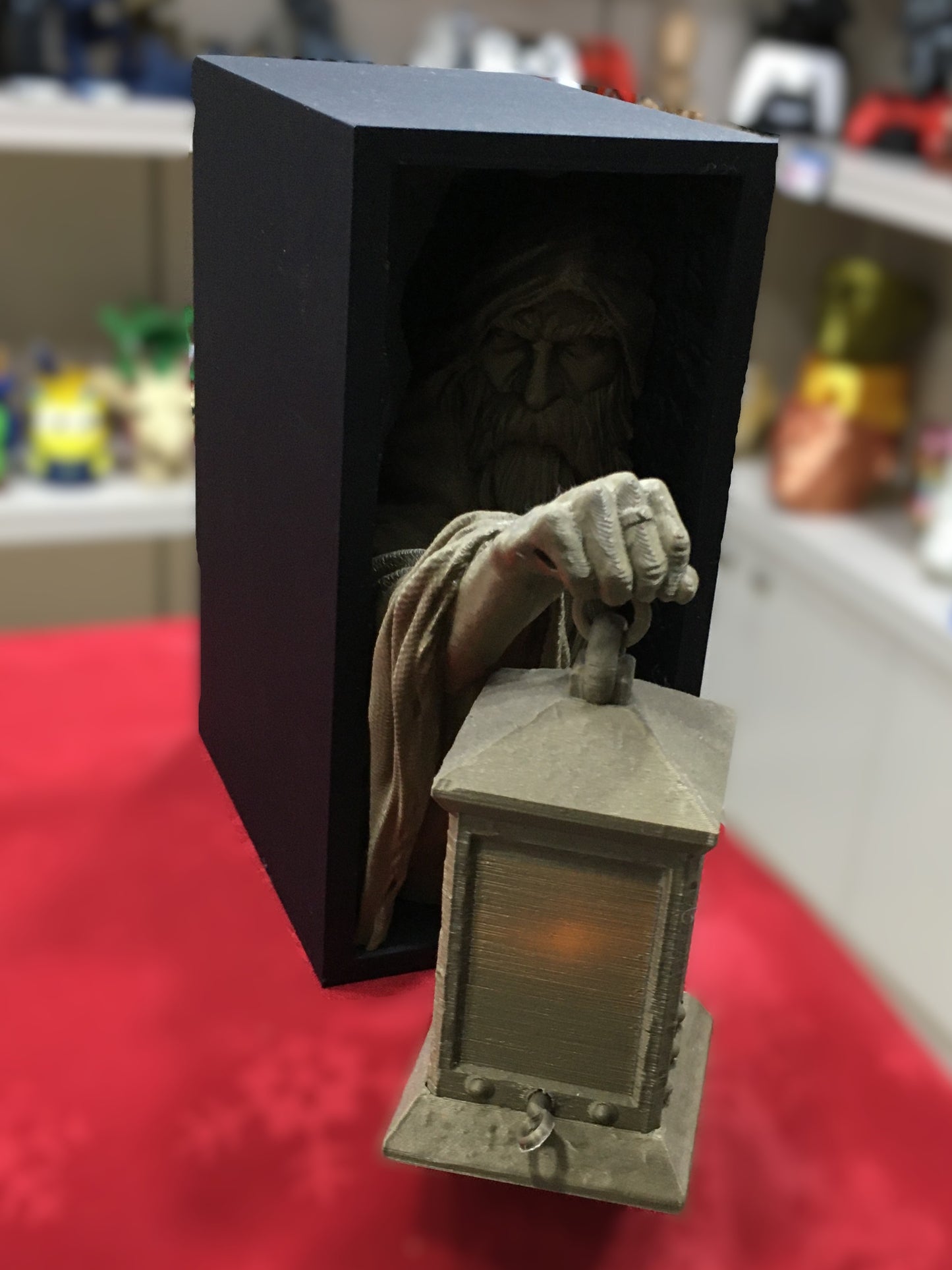 Dark Age Book Nook (Black-Bronze)