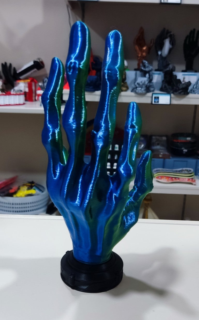 6-Finger Alien Hand Controller Holder (Blue-Green)