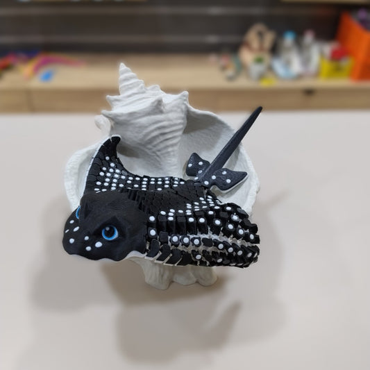 Igor, the Spotted Eagle Ray (Black)