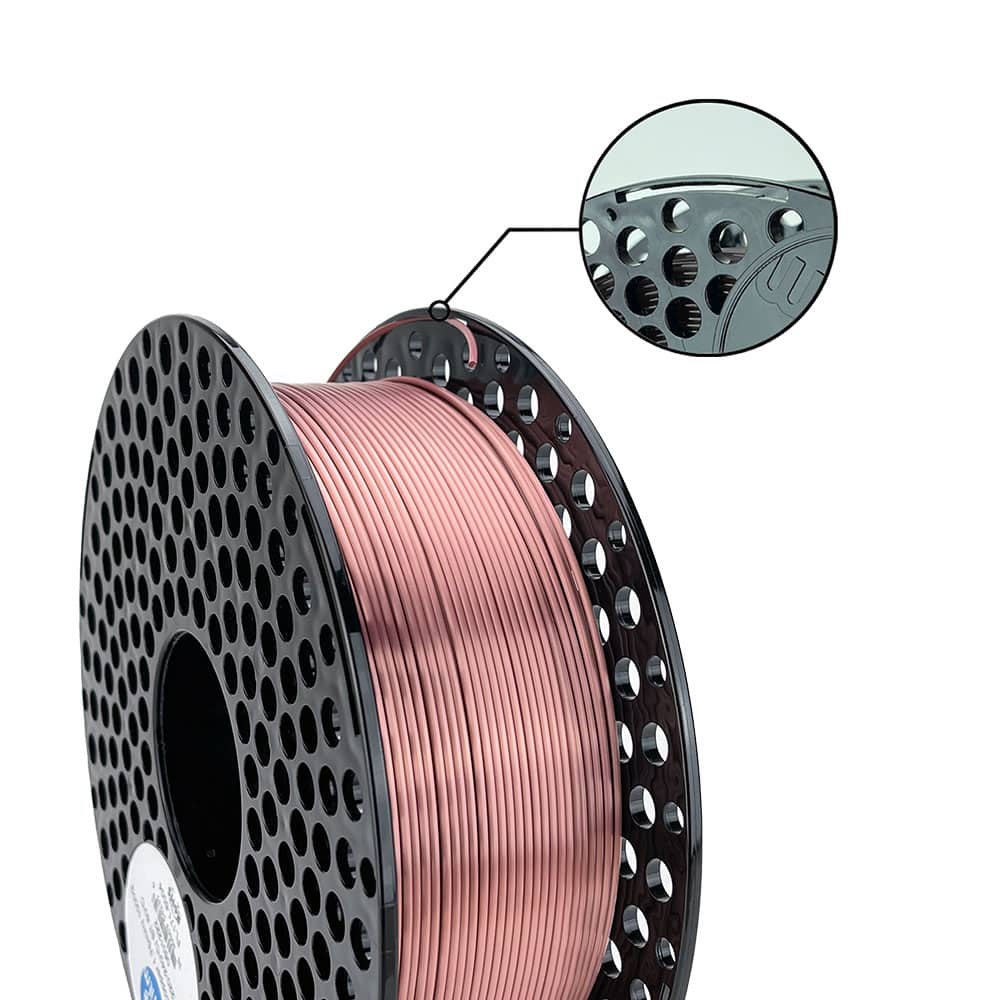 AzureFilm Silk Pla 1.75mm Dark Copper 1kg With Spool