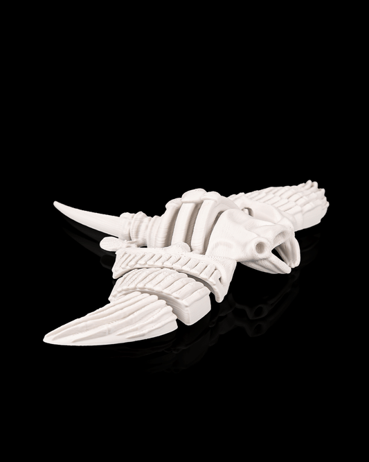 Skeleton Manta Ray (Bone White)