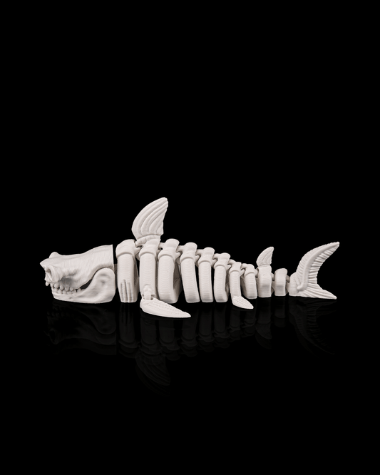 Skeleton Shark (Bone White)
