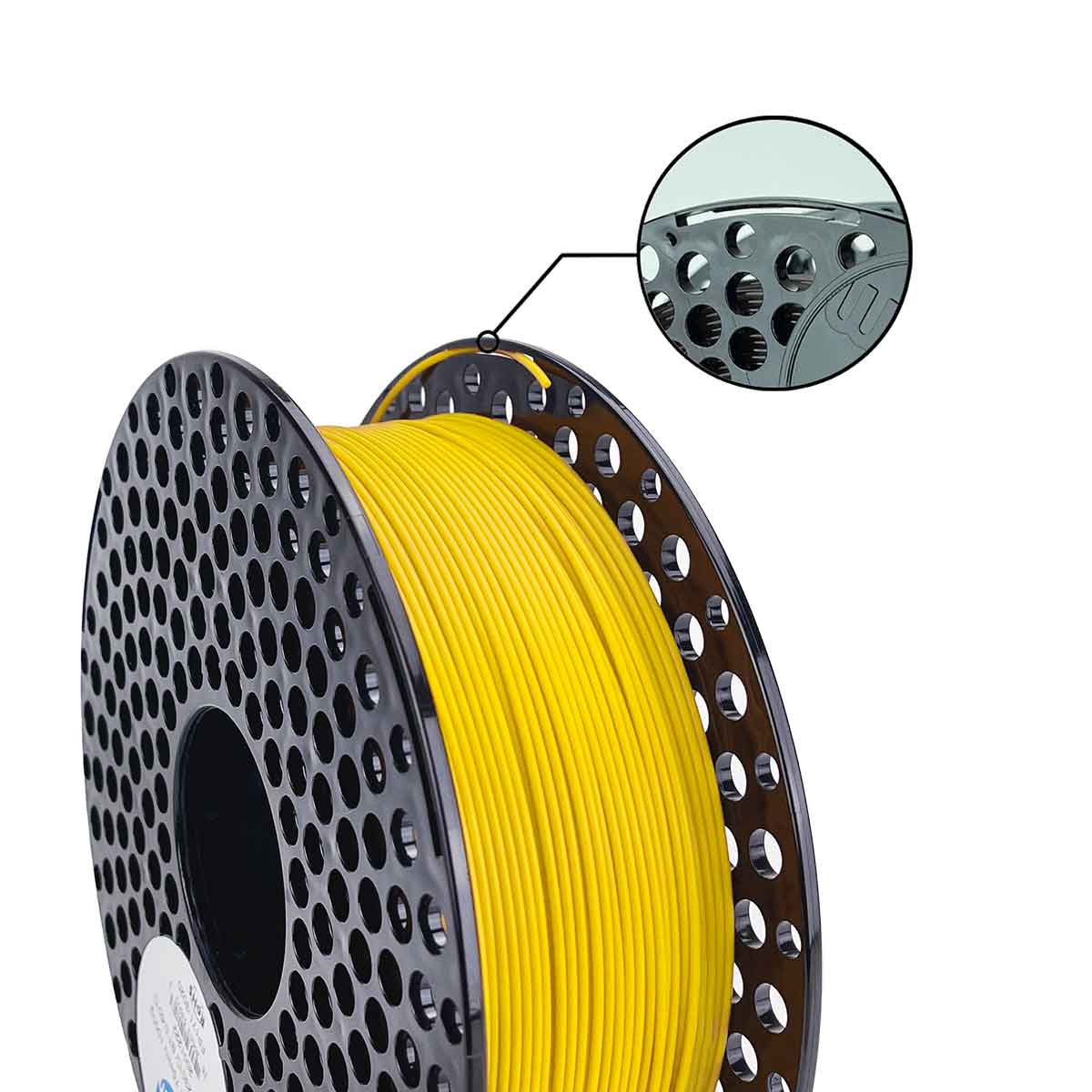 Azure film filament Asa 1.75 1kg Yellow with spool