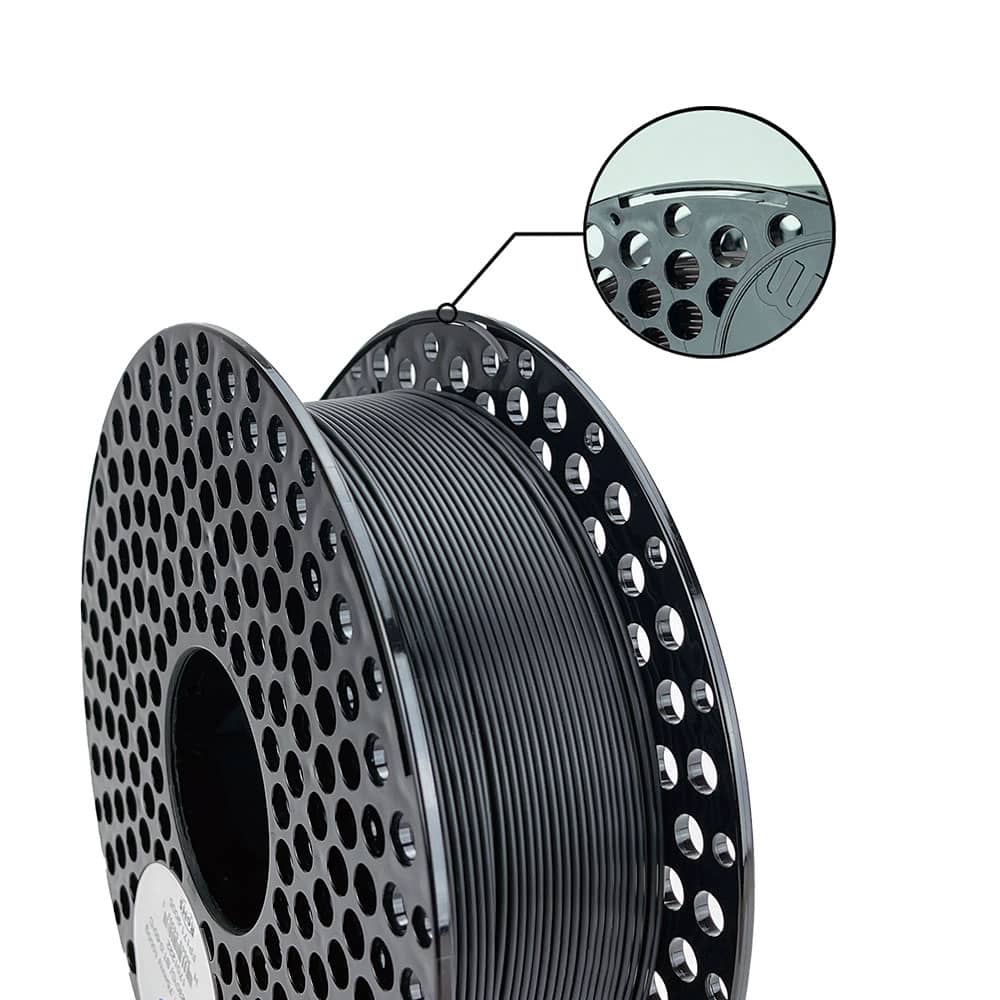 Azure film filament Pla 1.75 1kg Black with spool