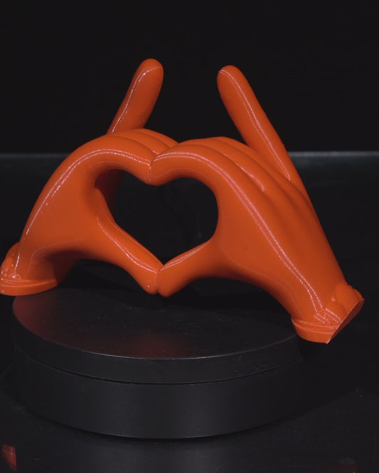 Heart Hands Phone Holder (Red)
