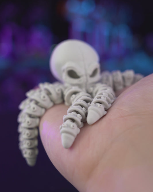 Skeleton Octopus (Bone White)