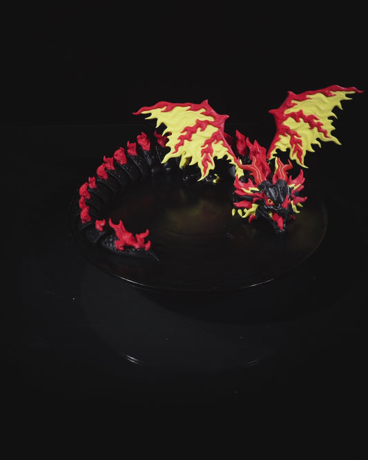 Scorchwing Tyrant dragon