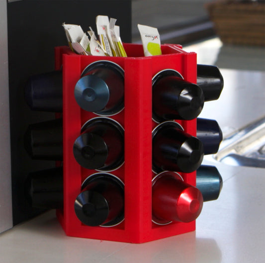 Coffee capsules holder (Red)